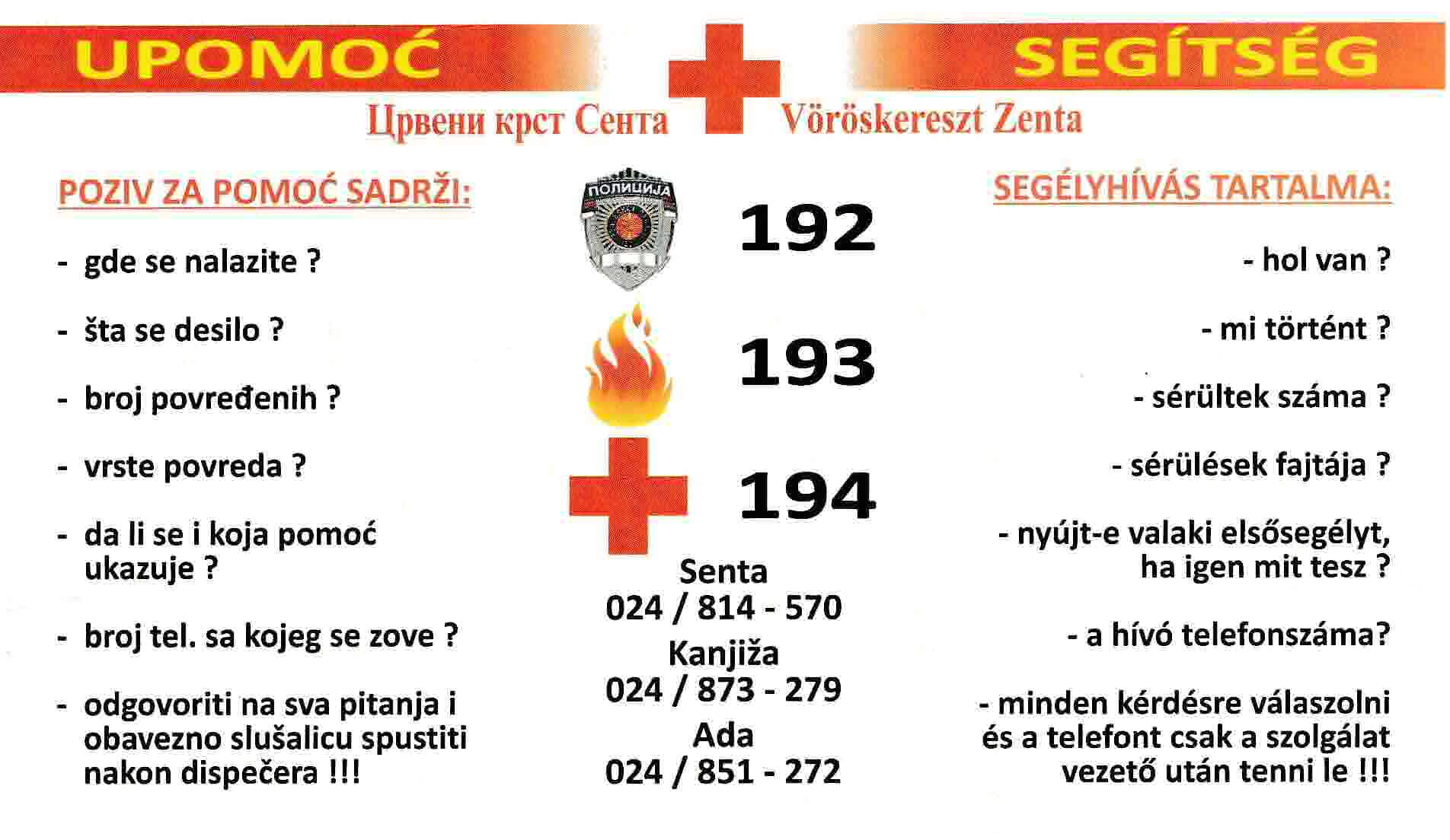 Segélyhívások
